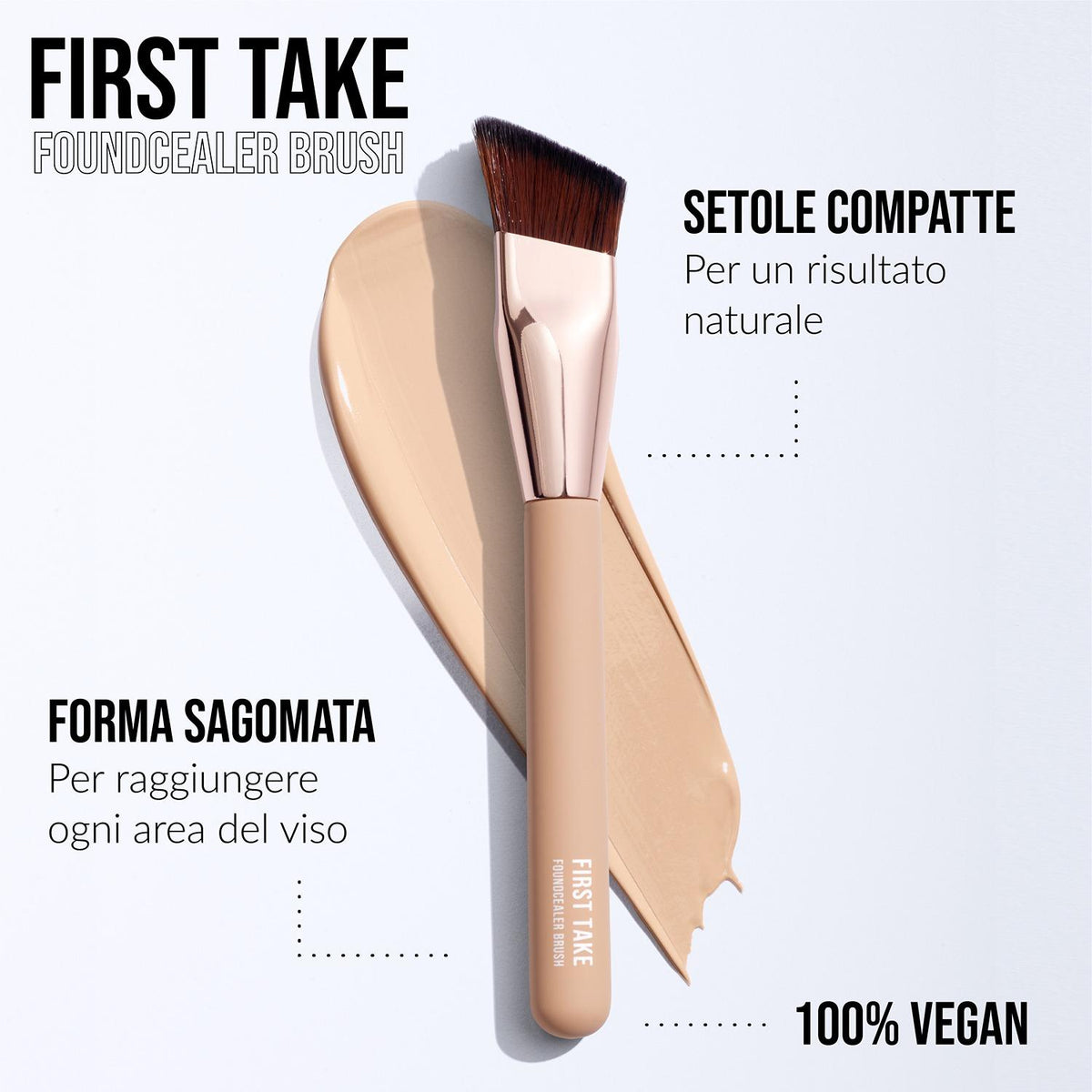 First Take Brush - Pennello Foundcealer