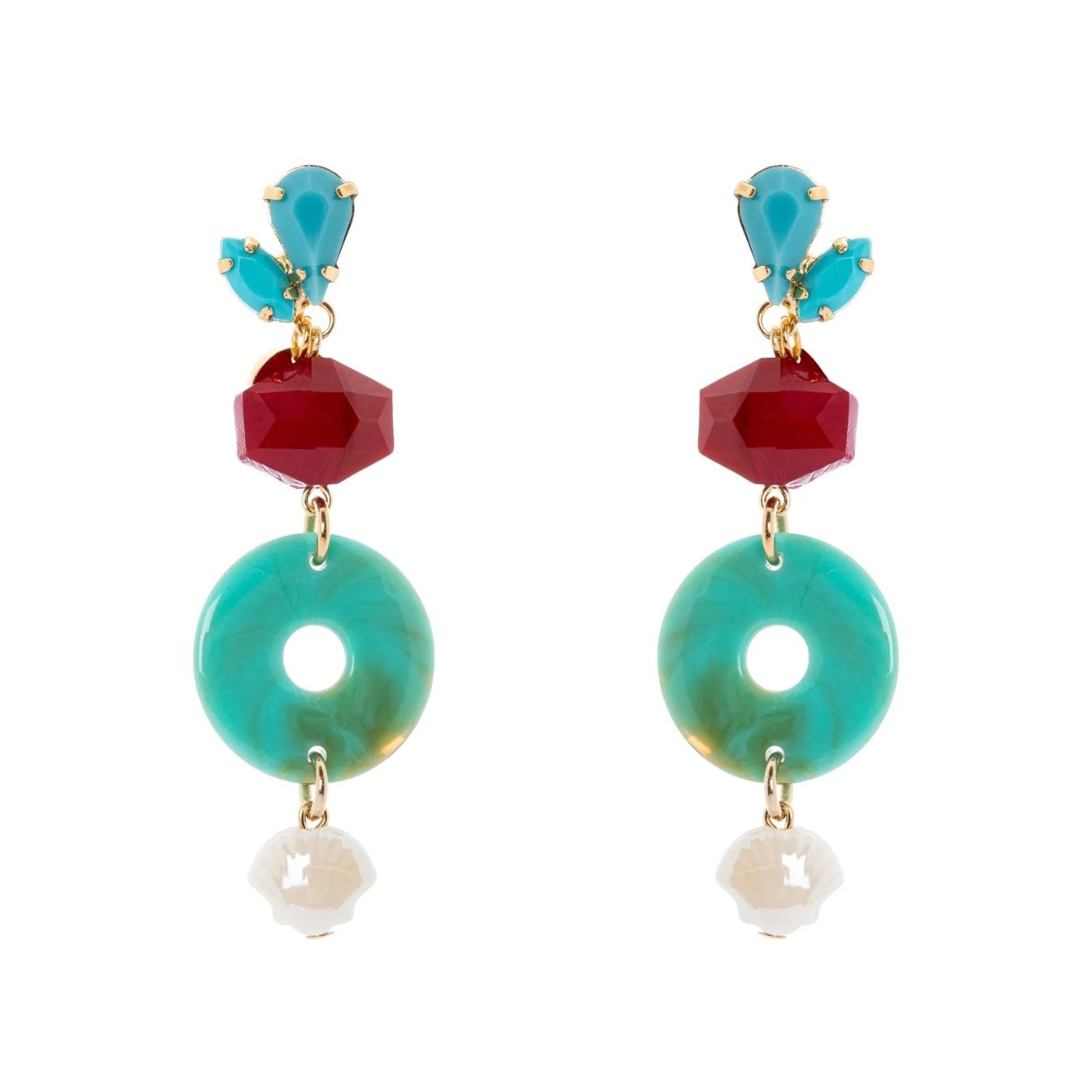 Orecchini Cerchietto e Perla Ondina