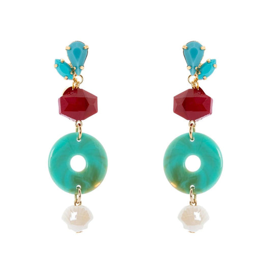 Orecchini Cerchietto e Perla Ondina