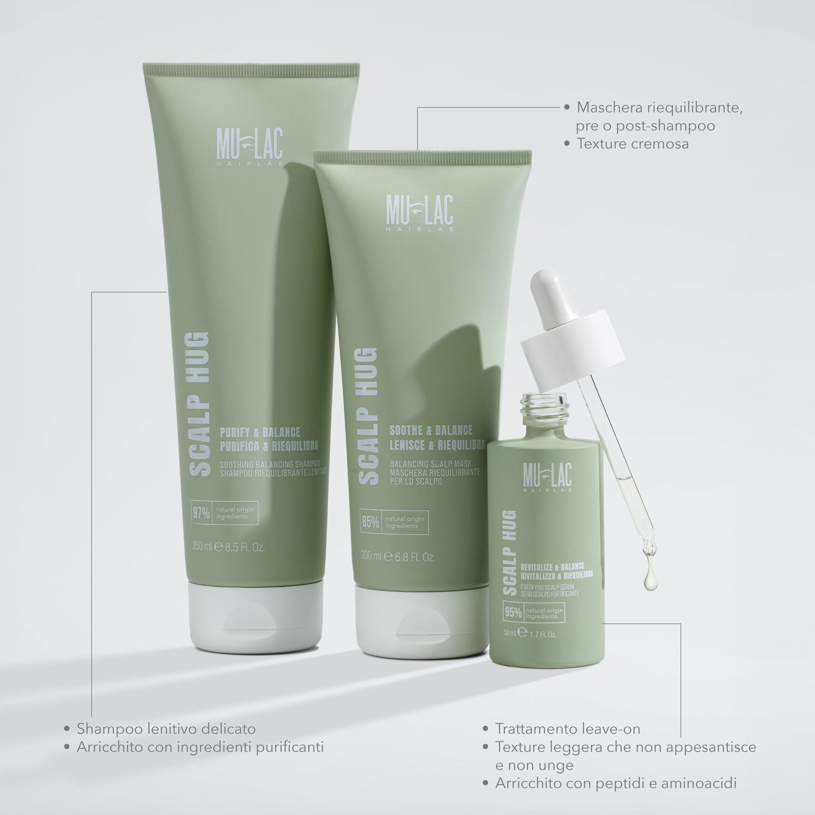 Scalp Hug - Shampoo Riequilibrante Lenitivo