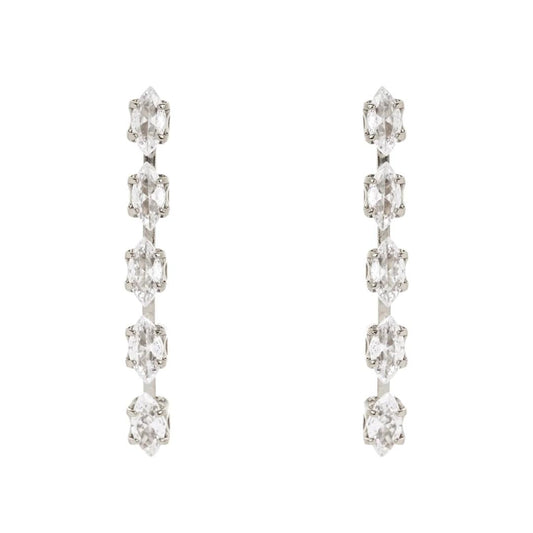 Orecchini Lunghi Crystalline