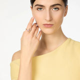 Anello a due fiori Hanami
