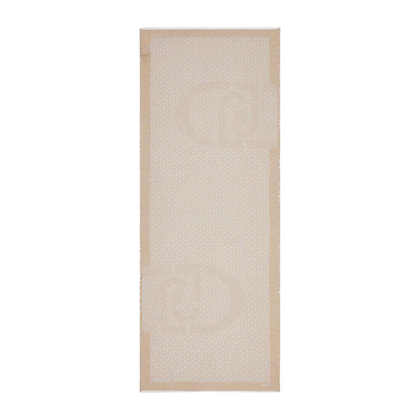 Foulard con Logo Jacquard