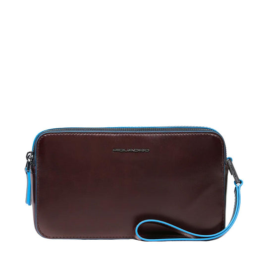 Pochette in Pelle a due Scomparti