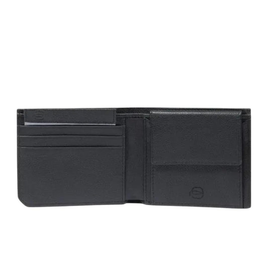 Portafoglio Uomo Piccolo con Porta Spiccioli in pelle