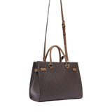 Borsa Satchel Media con Foulard