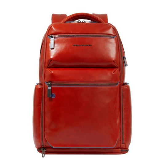 Zaino in Pelle Porta PC 15,6'' Blue Square