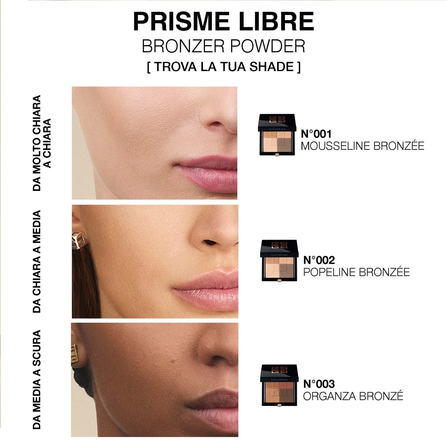 Prisme Libre Bronzer Powder - Bronzer & Contour in Polvere 4-Colori