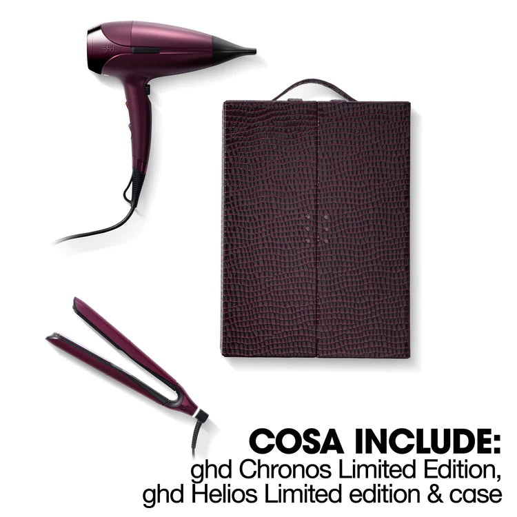 Cofanetto Asciugacapelli ghd Christmas Bundle Deluxe - chronos + helios™