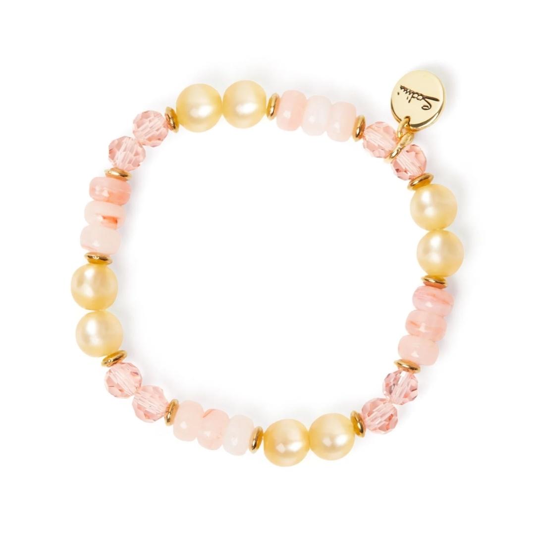 Bracciale elastico sfere e perline Santa Margherita