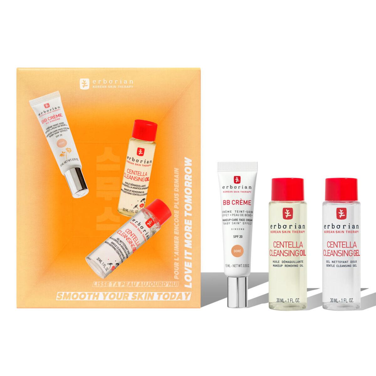 Cofanetto Trio levigante Dorè Doppia detersione coreana + BB Crème
