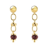 Orecchini Maglie ovali Fascetta Boule Modern Muse