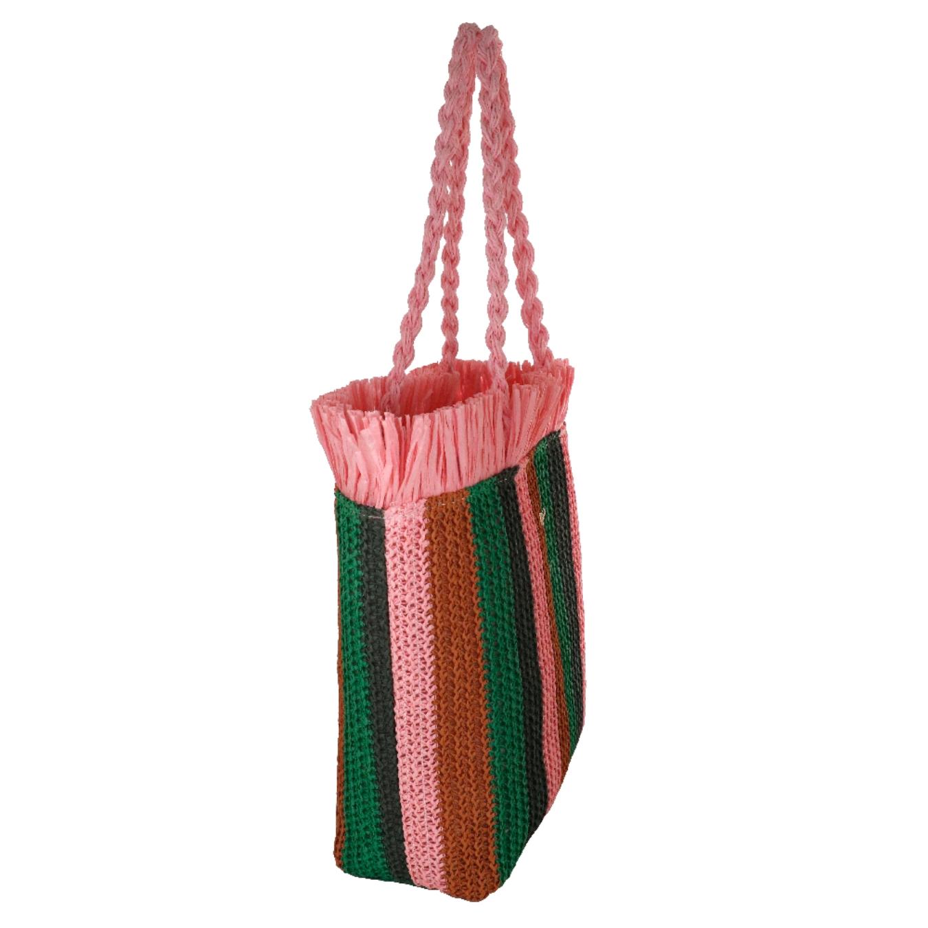Borsa Mare M + Busta Frangia Crochet