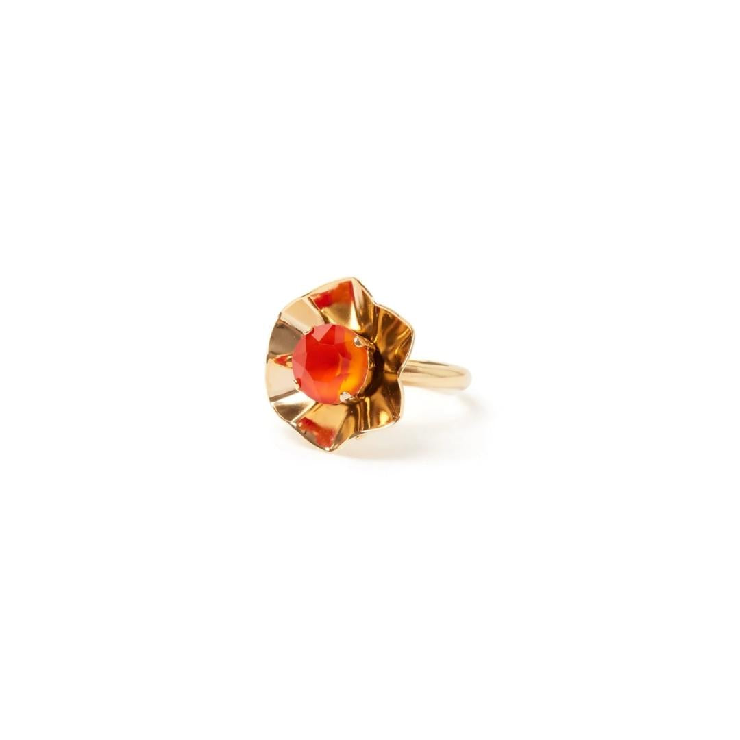 Anello con piccolo fiore Ribera
