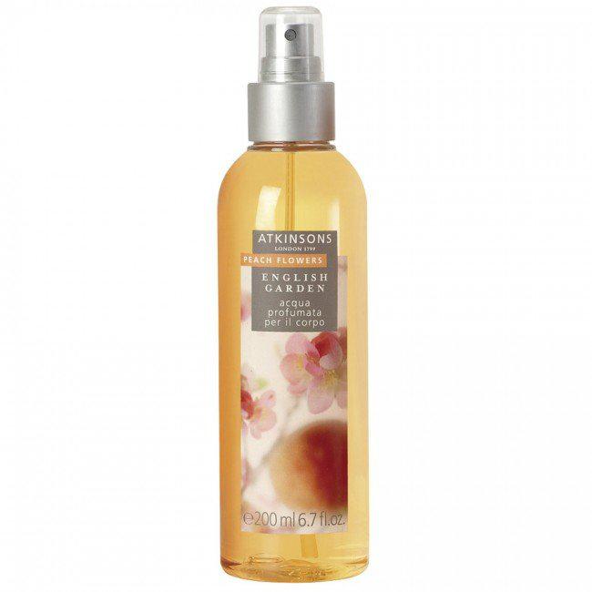 English Garden Peach Flowers Acqua Per Il Corpo