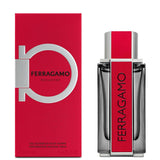 Ferragamo Red Leather Men