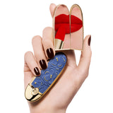 Rouge G Blooming Denim La cover gioiello con doppio specchio - Edizione Limitata Il rossetto ultra-care personalizzabile