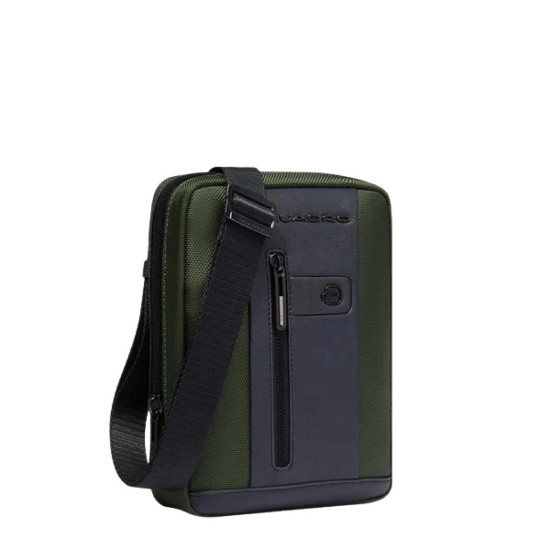 Borsello Uomo Porta iPad®mini in Tessuto Riciclato