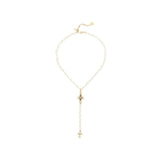 Collana Corta Y Perle e Croci Naos