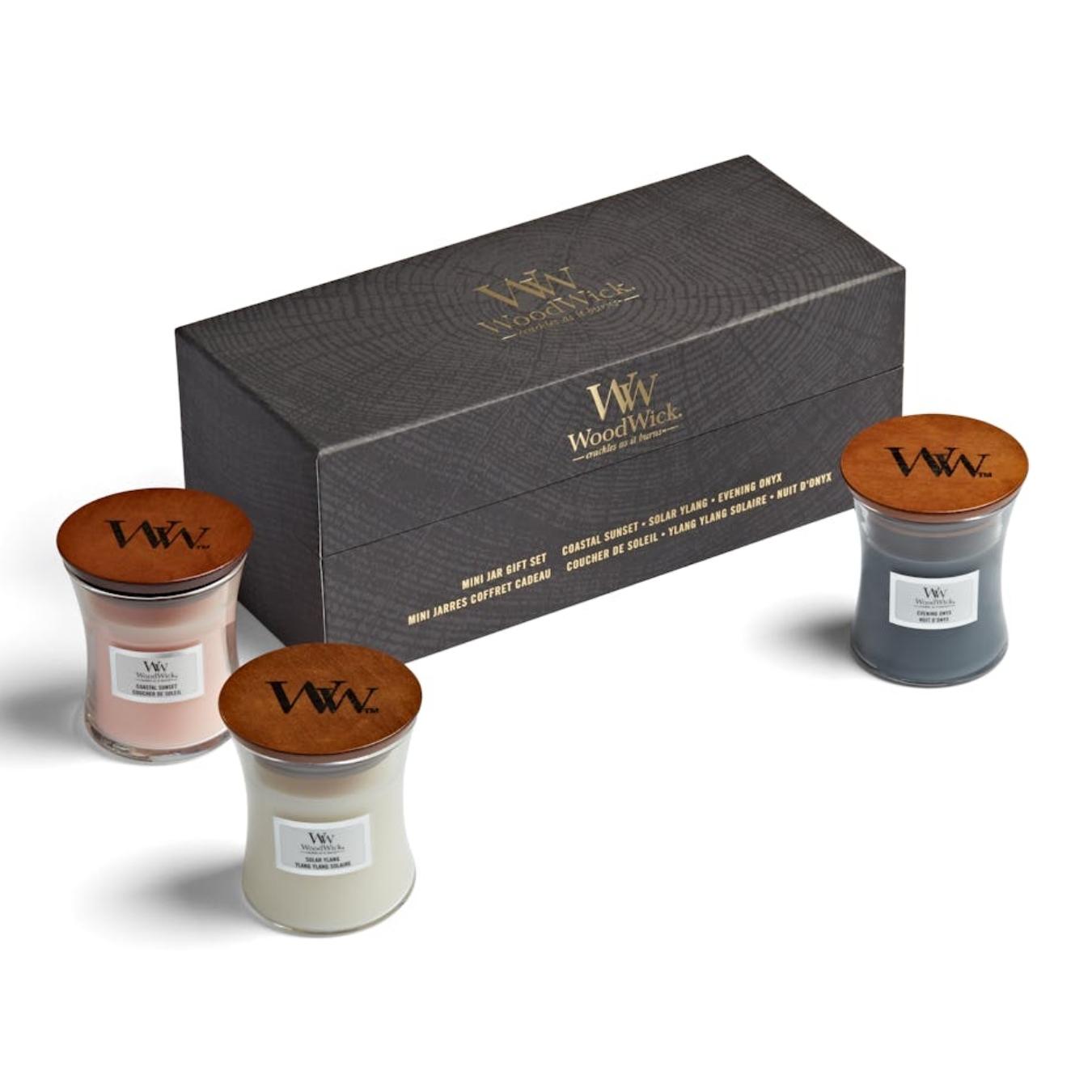 Cofanetto Confezione regalo floreale candele piccole