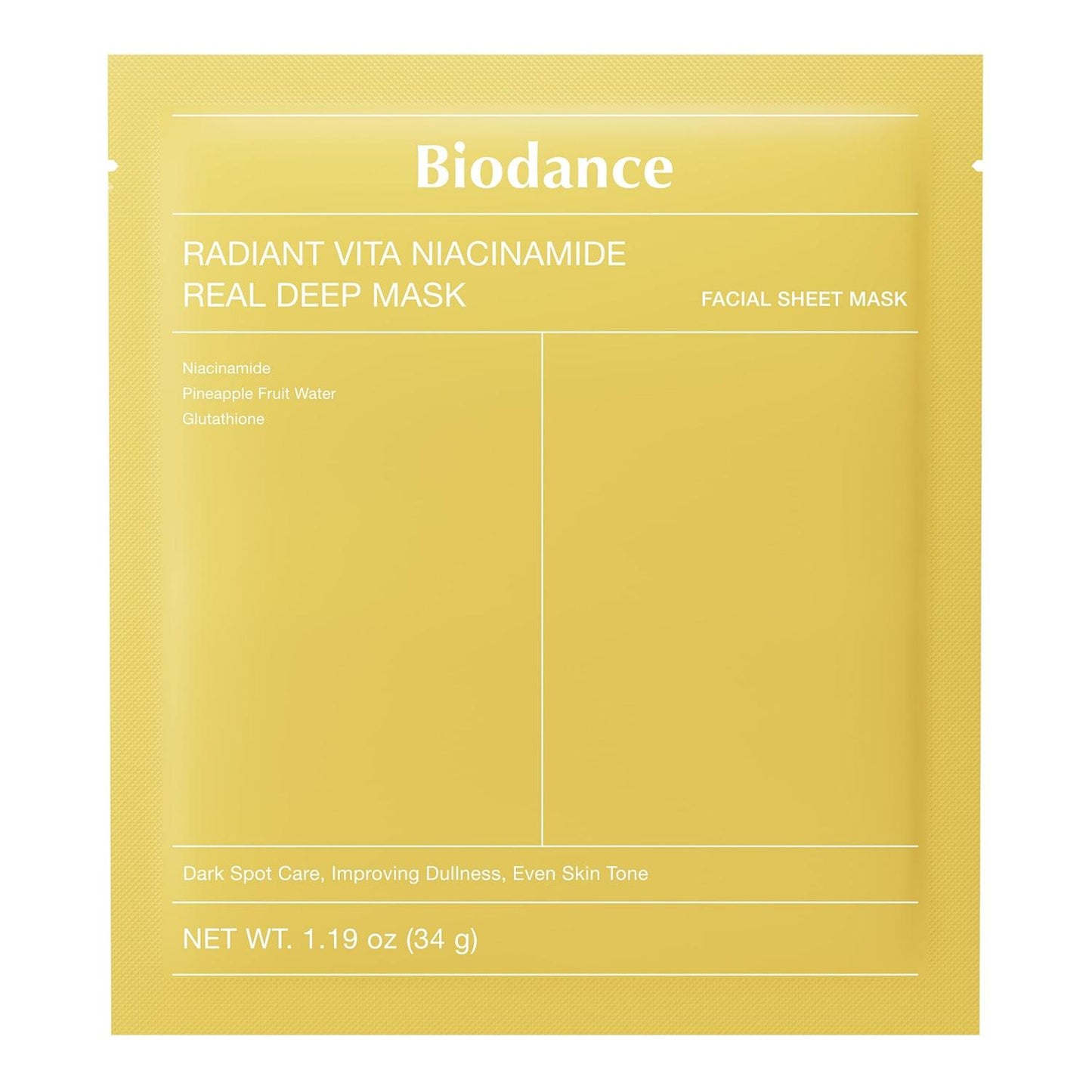 Radiant Vita Niacinamide Real Deep Mask