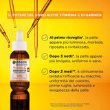 SkinActive Vitamina C Siero Notte Uniformante Anti-rughe