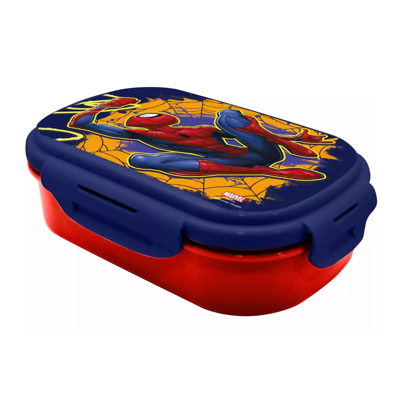 Spiderman Porta Pranzo con Posate