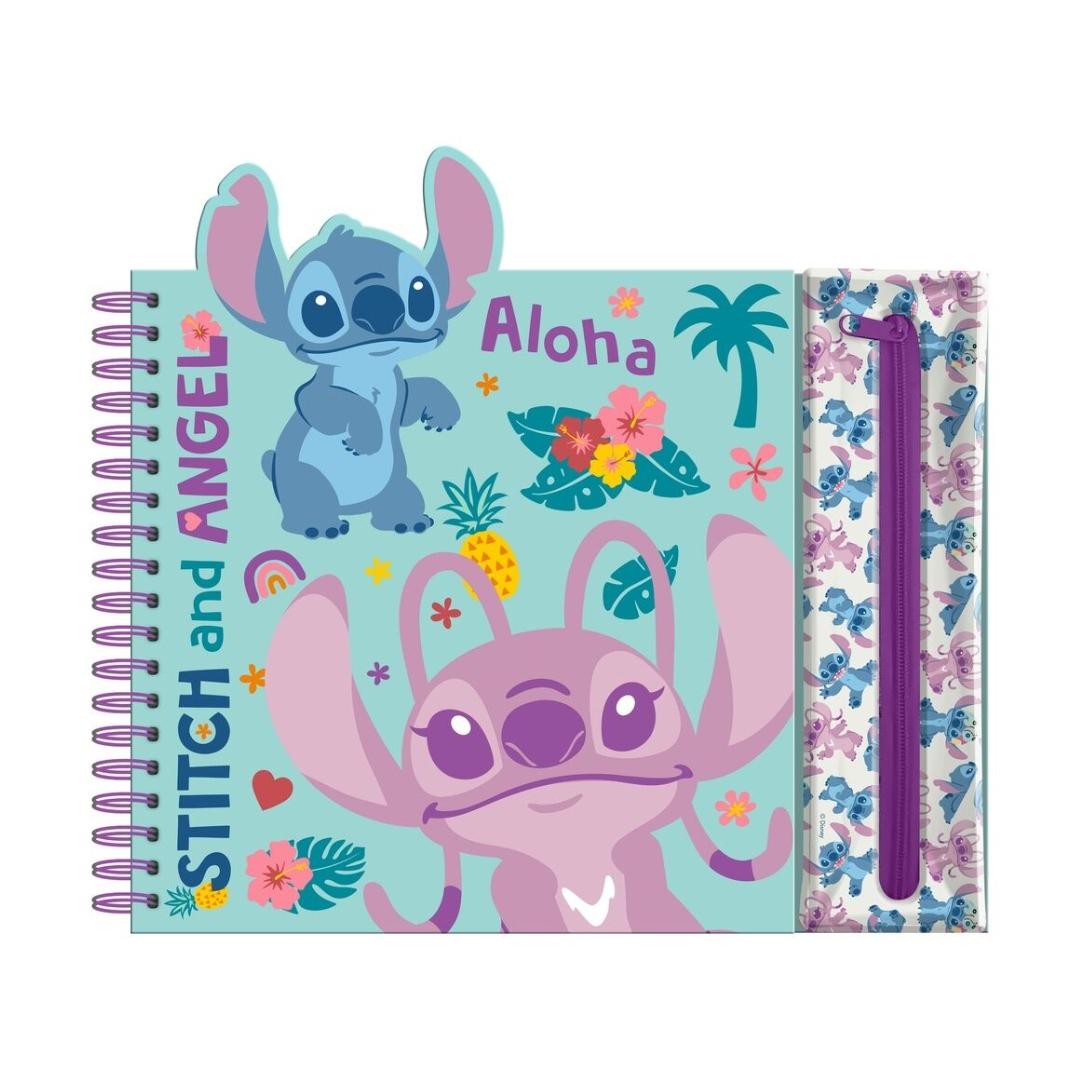 Stitch Notebook con Astuccio