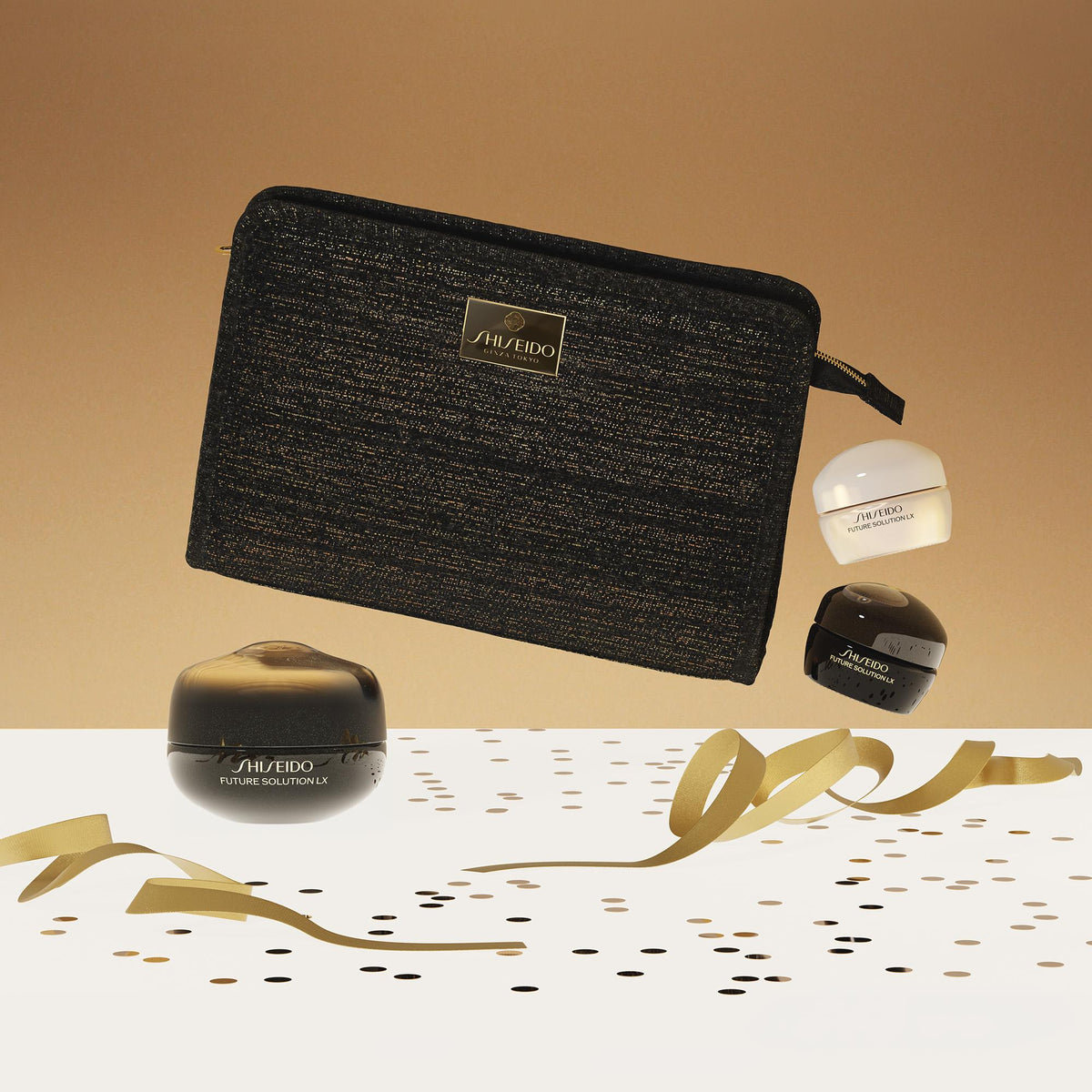 Cofanetto Shiseido Future Solution LX Combo Labbra Viso e Occhi