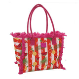 Borsa Mare L Frangia Tropical