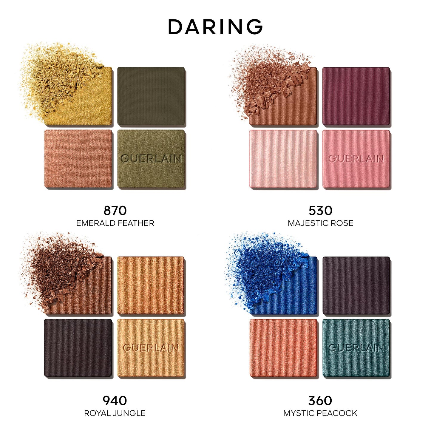 Ombres G Ombretti 4 colori