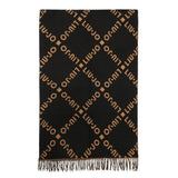 Sciarpa con Logo Maxi Rombo