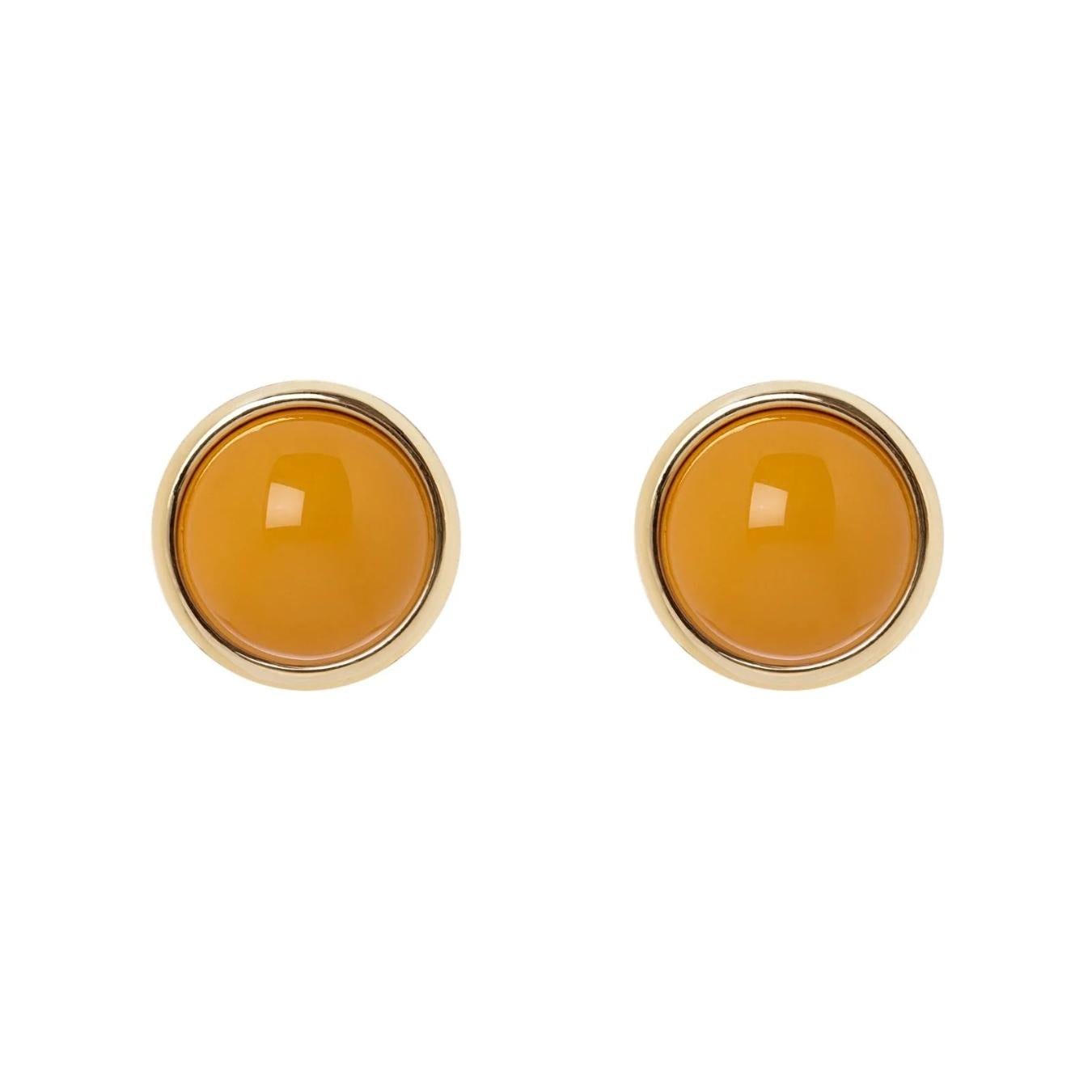 Orecchini con Cabochon in Cornice Chantal