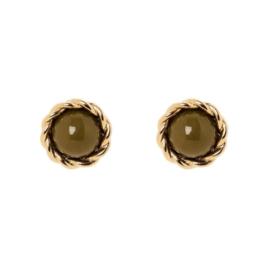 Orecchini Mini Bottone Cabochon Belle Epoque