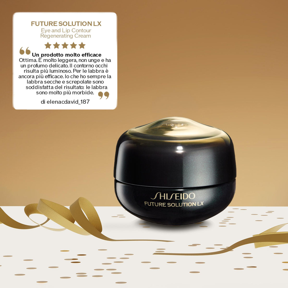 Cofanetto Shiseido Future Solution LX Combo Labbra Viso e Occhi