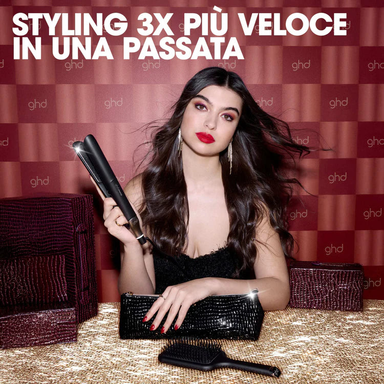Cofanetto Styler ghd chronos Gift Set - piastra per capelli professionale + paddle brush