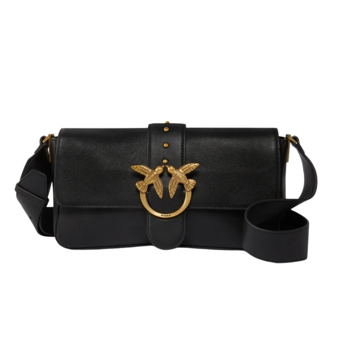 Borsa a Spalla Media Love Bag Slouchy in Pelle