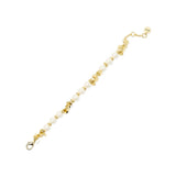 Bracciale Filo Paillettes e Perle Eve