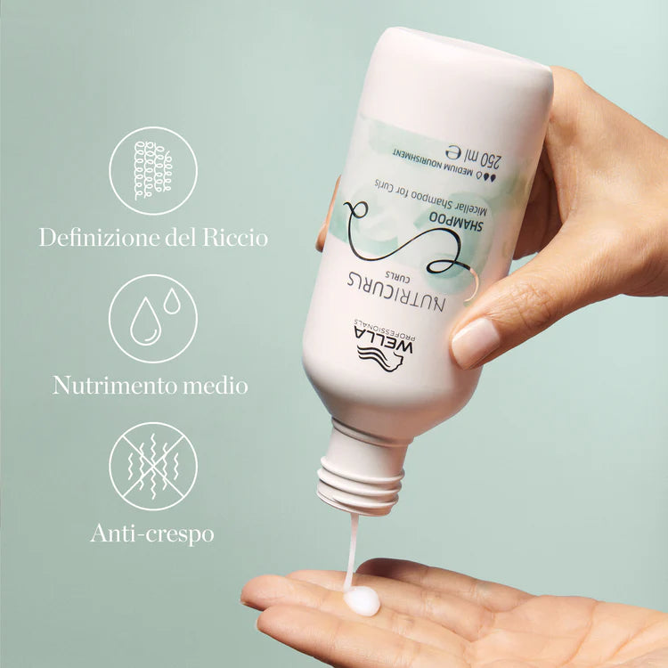 NUTRICURLS Micellar Shampoo for Curls