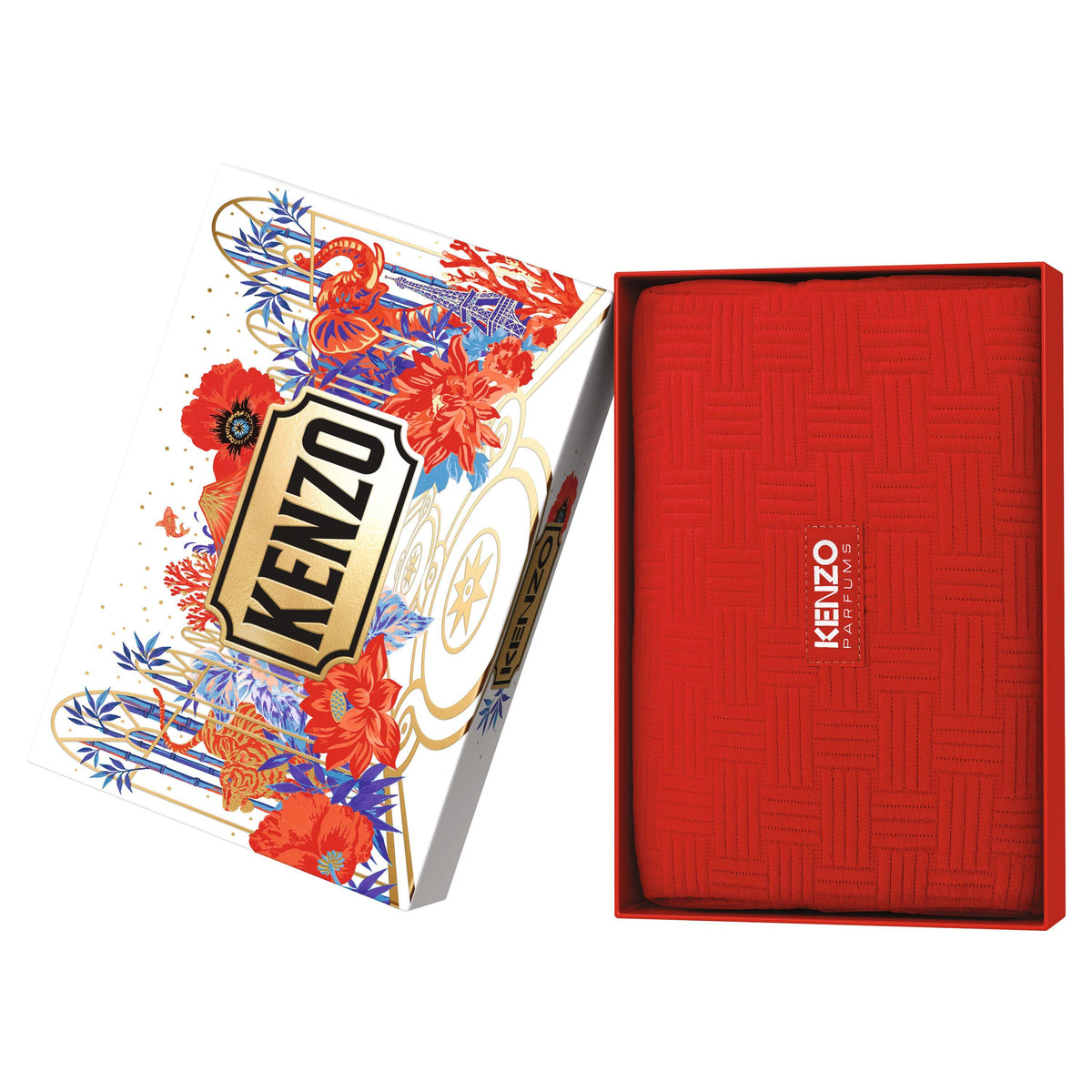 Cofanetto Flower by Kenzo Eau de Parfum, Latte Corpo e Pouch