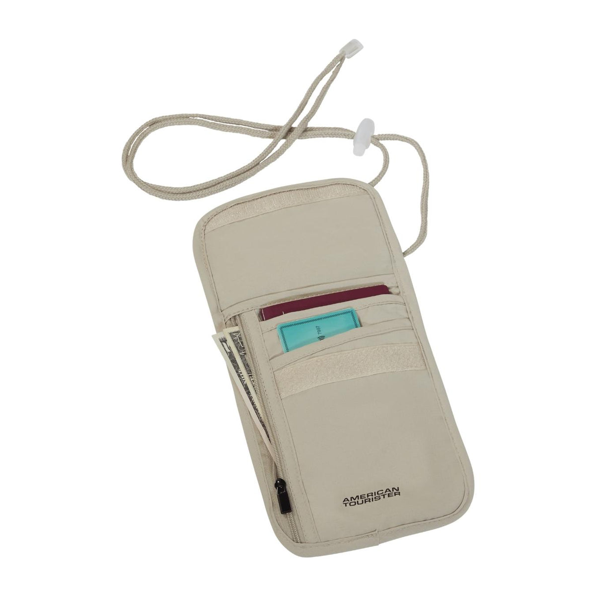 Marsupio Neck Pouch da collo con protezione RFID