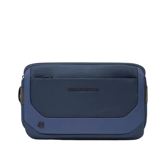 Marsupio Uomo in Tessuto Riciclato e Pelle