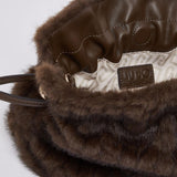 Borsa Riccy Piccola in Pelliccia Sintetica