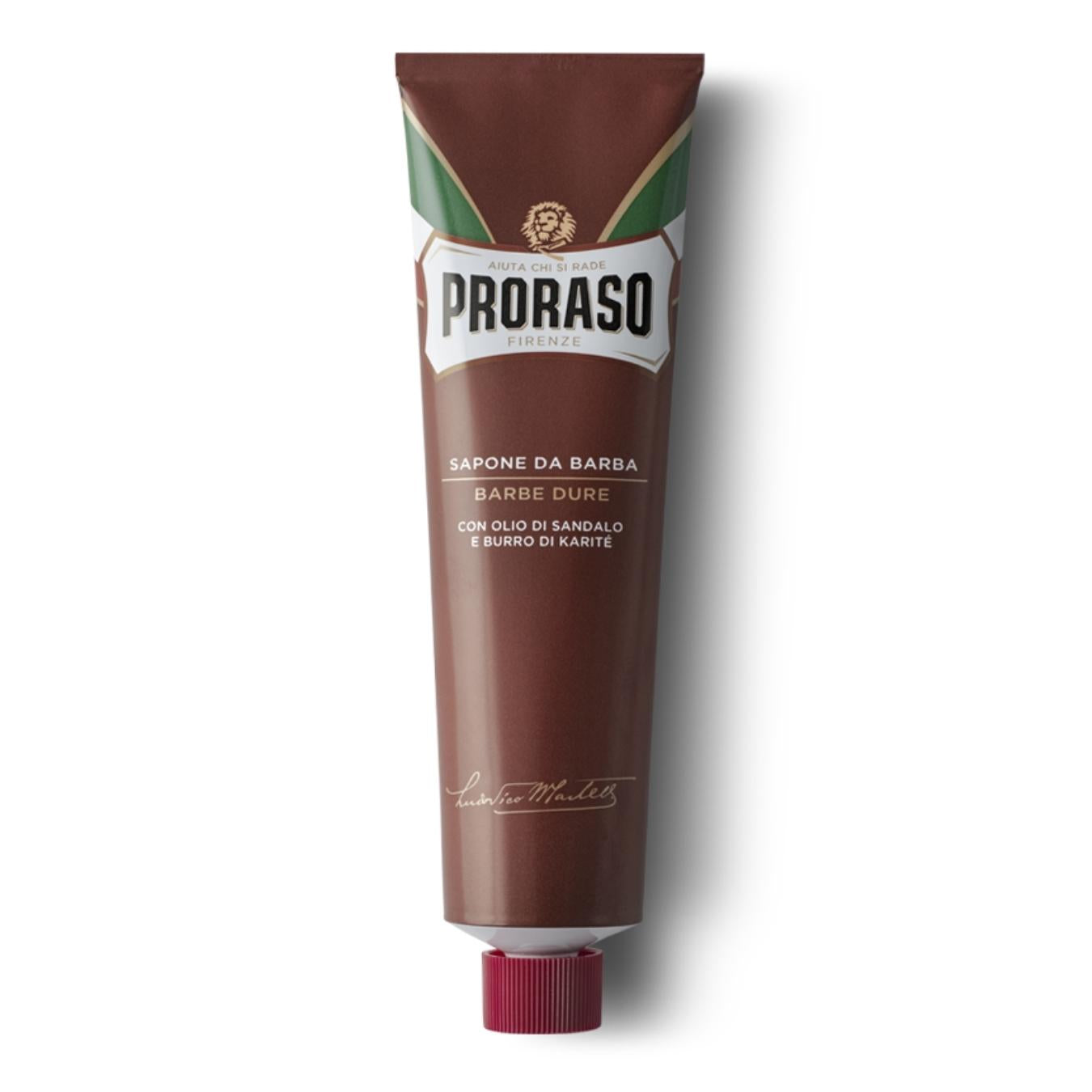 Sapone da Barba in tubo Barbe dure