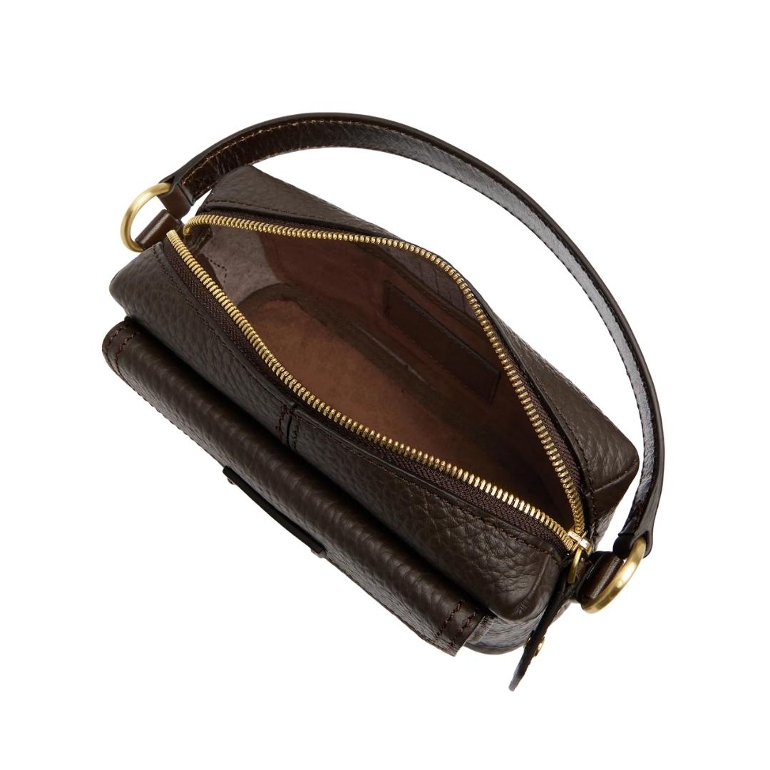 Borsa a Mano Piccola in Pelle Martellata MARTINA