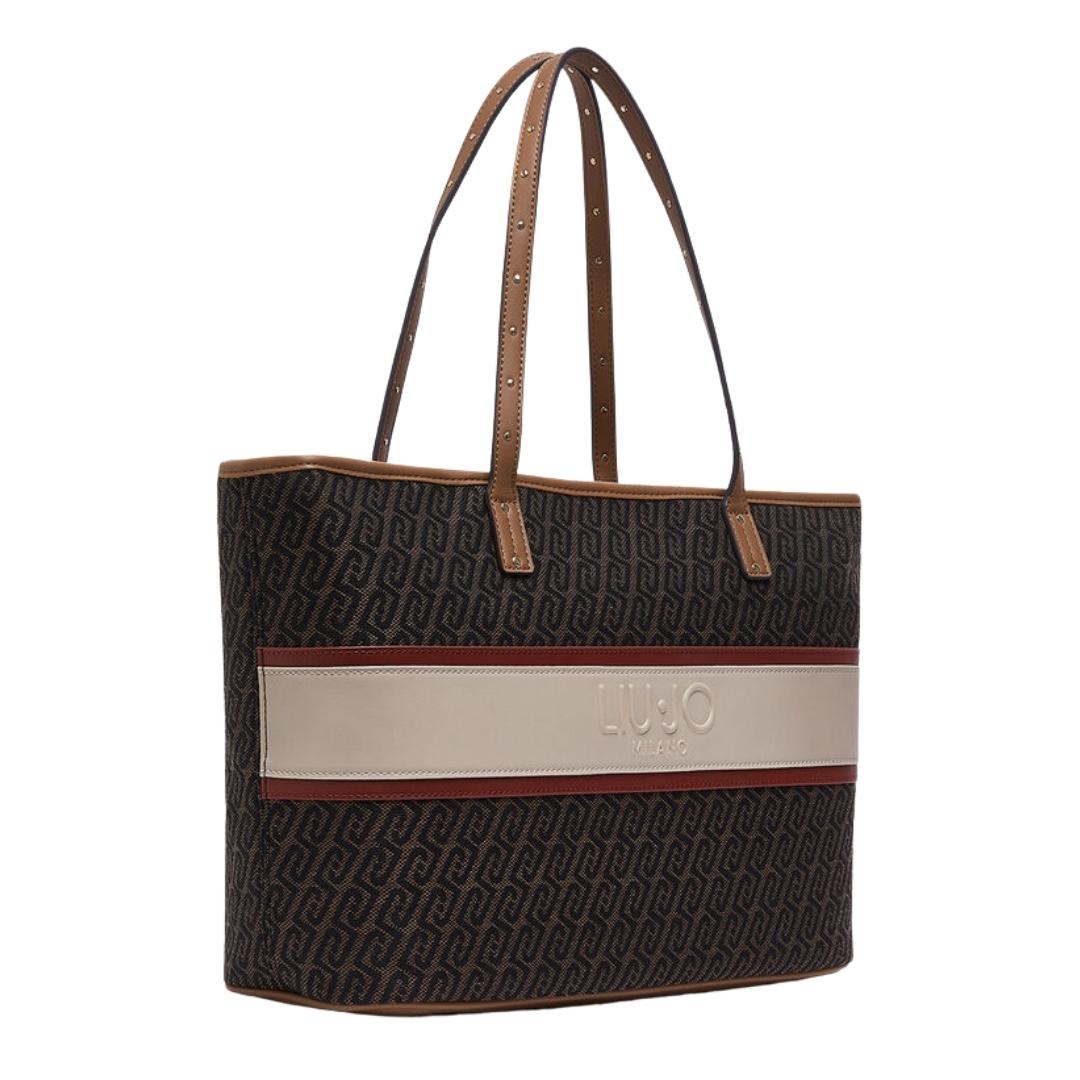 Borsa Tote Media Monogram