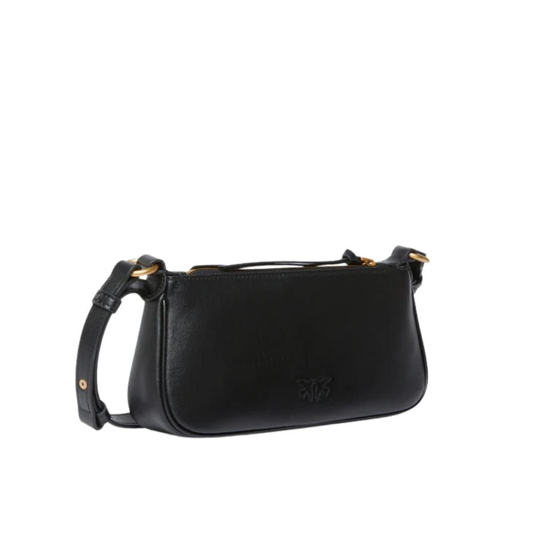 Borsa a tracolla Mini Half Moon in pelle