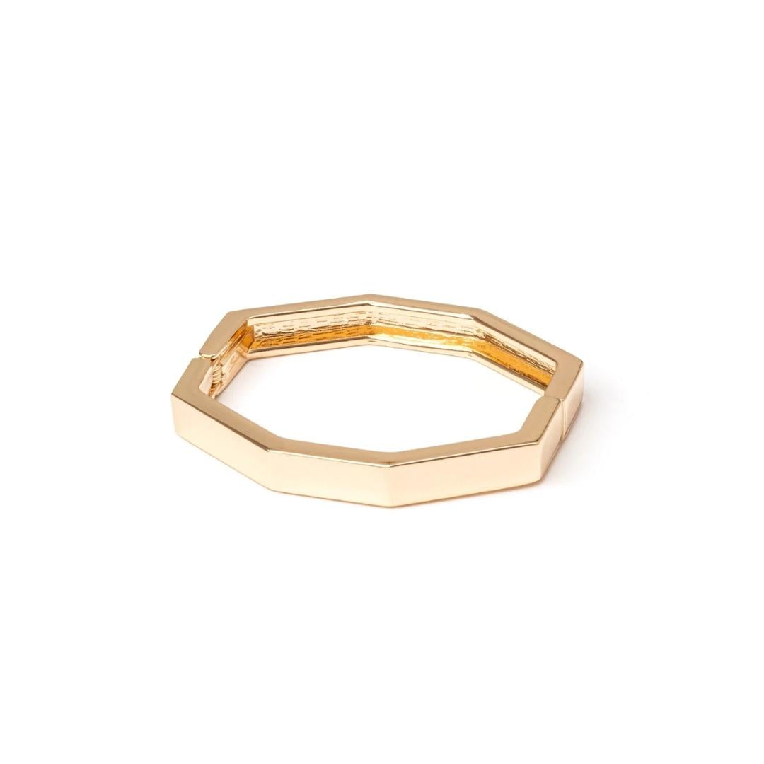 Bracciale bangle ottagonale Domus