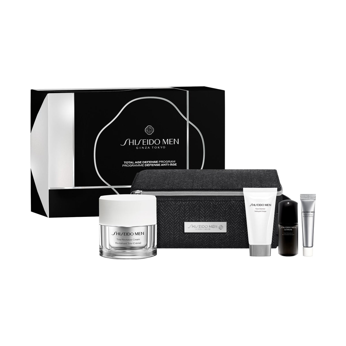 Cofanetto Shiseido Men Total Revitalizer - Holiday Kit Skincare Uomo
