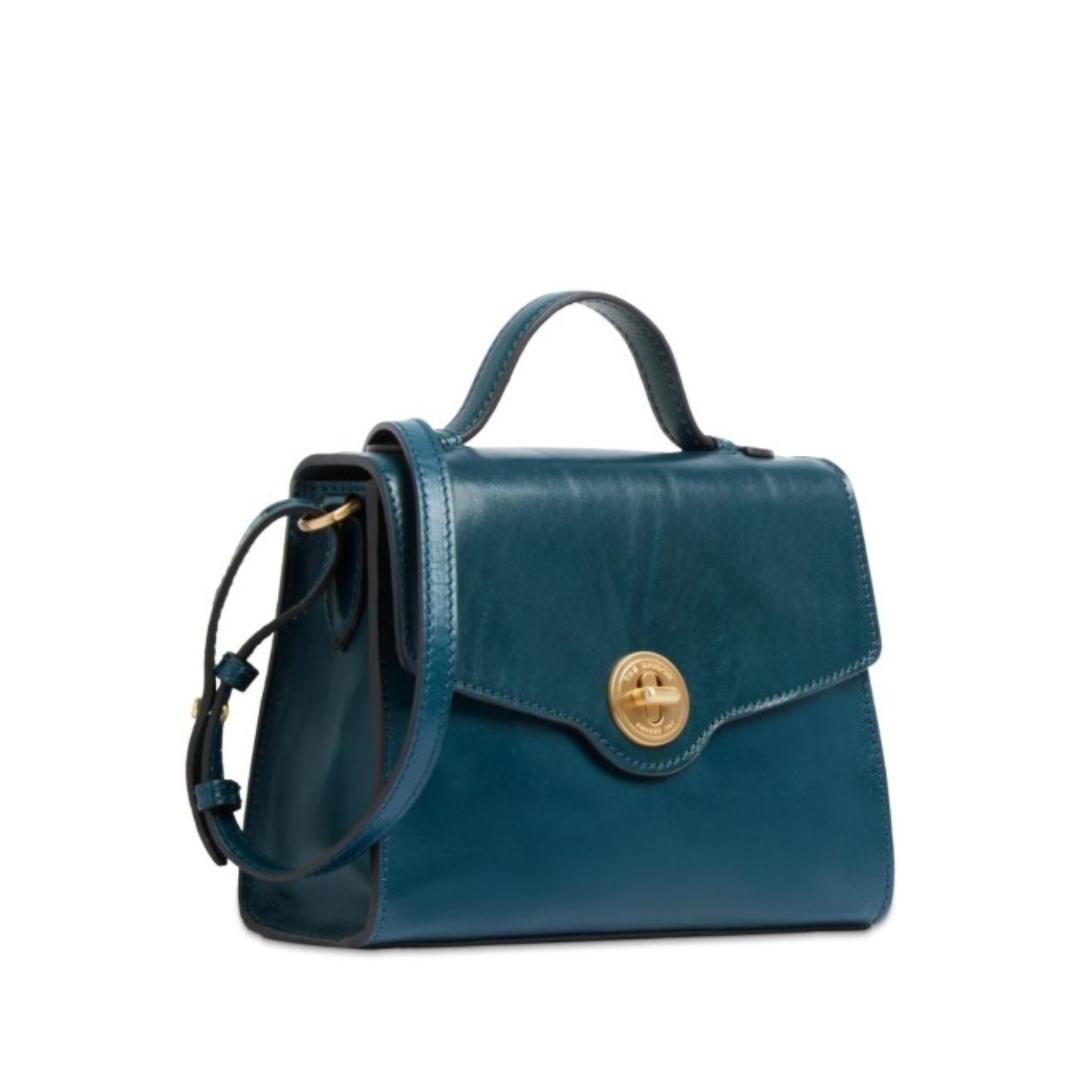 Borsa a mano in pelle con tracolla Irene